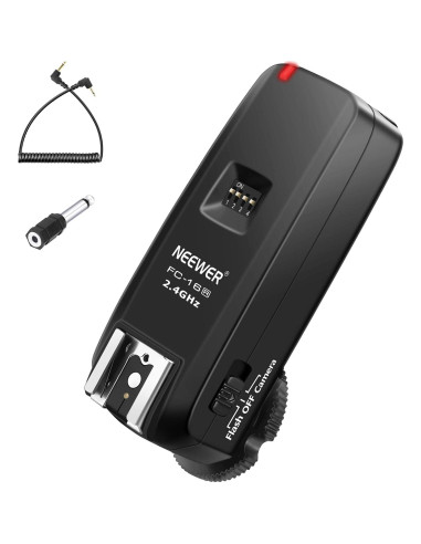 Receptor Inalámbrico Neewer FC-16 para Flash DSLR Canon Nikon