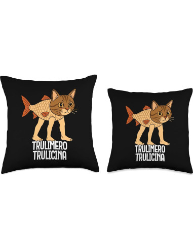 Cojín de Memes Divertidos Cerebro Italiano 40x40 cm