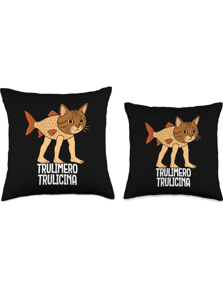 Cojín de Memes Divertidos Cerebro Italiano 40x40 cm