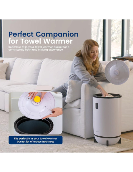 Disco de Fragancia SereneLife para Calentador de Toallas - 15 Aromas