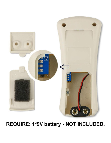 Control Remoto Ventilador de Techo Eogifee UC7080T 3 Velocidades