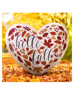 Decoración Inflable Otoño Halloscume Corazón 1.5m LED
