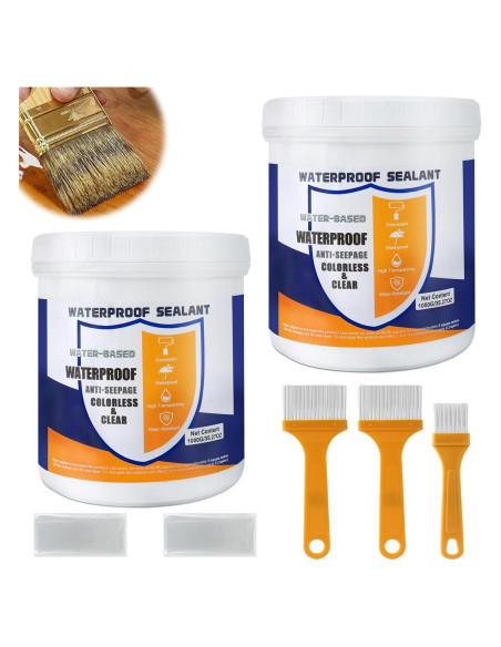 Sellador Impermeable Transparente KCUT 2000 ml - Antifugas