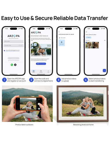 Marco Digital ARZOPA D10 10.1" WiFi 32GB Pantalla Táctil