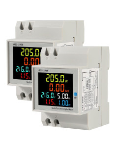 Medidor Digital de Energía Monofásico DWEII D52-2066 2Pack