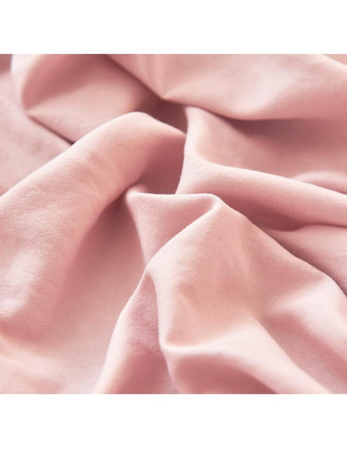 Dosel de Cama Mengersi para Niñas Beige Rosa 240 cm