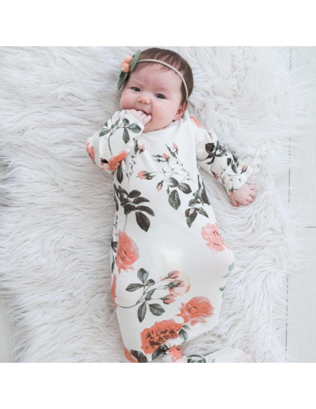 Conjunto de Dormir Bebé Giggle Angel Verde Tinta 0-3 Meses