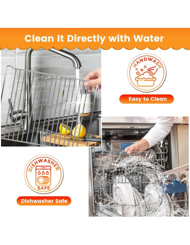 Rejilla para Freidora de Aire Cuisinart TOA-95 Acero Inoxidable 36.8x29.7cm