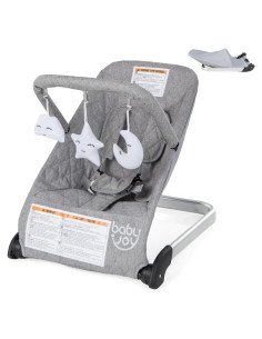 Silla de Balanceo Plegable BABY JOY para Bebés 0-6 Meses