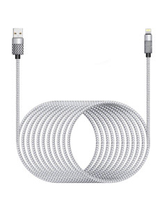 Cable de Carga Extra Largo 6.1m MFi para iPhone y iPad
