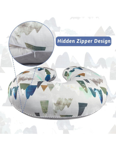 Funda de Almohada de Lactancia TANOFAR Montaña Aventura 66x51cm