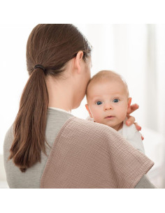 Paños de Eructo Bearmoss Muslin 100% Algodón 6 Piezas 2