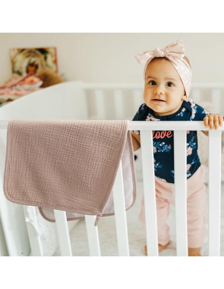 Paños de Eructo Bearmoss Muslin 100% Algodón 6 Piezas