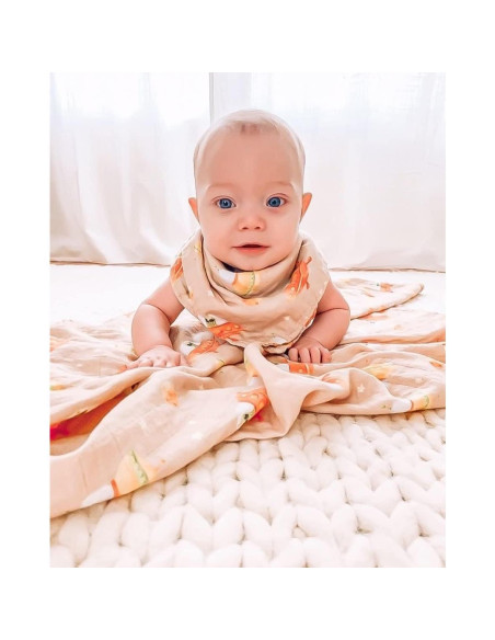 Manta de Envoltura Muselina immispace 120x120 cm Algodón Orgánico