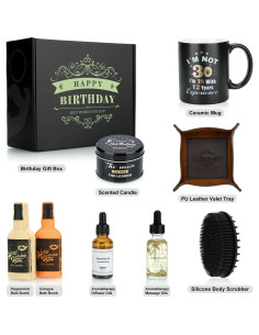 Caja de Regalo de Cumpleaños para Hombres Sovyime - 15oz Taza 2