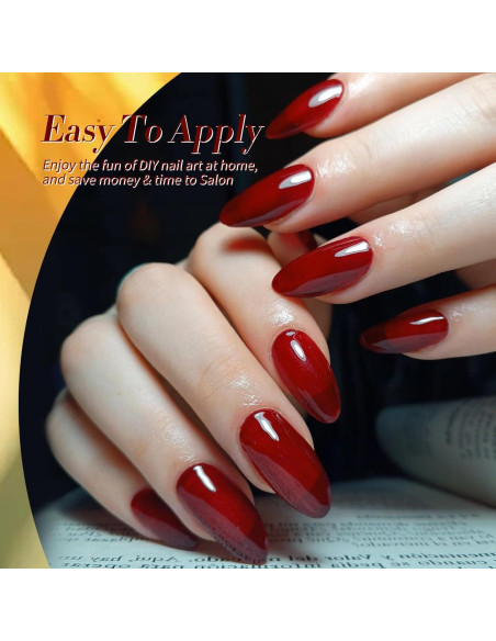 Kit de Esmalte de Uñas de Gel BORN PRETTY 6x7ml Colores Otoño