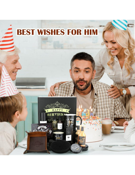 Caja de Regalo de Cumpleaños para Hombres Sovyime - 15oz Taza