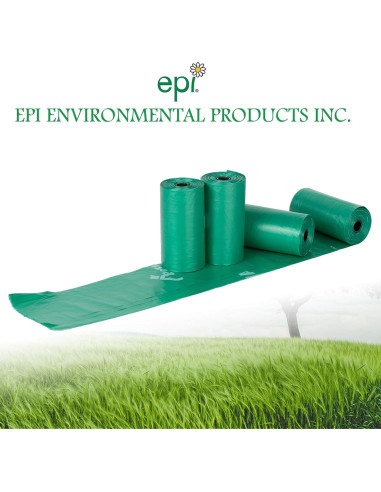 Bolsas de Poop Biodegradables PETSWORLD 1000 Rollos Aroma Pepino