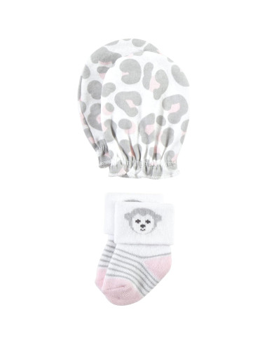 Conjunto de Calcetines y Manoplas Hudson Baby 0-6 meses