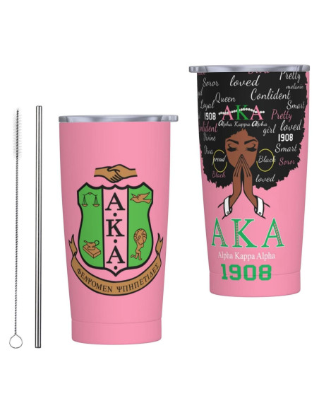 Taza térmica de acero inoxidable 600 ml Genérica Rosa-1