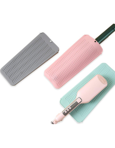 Alfombrilla de Silicona Resistente al Calor uorneri Verde 28.5x13.5cm