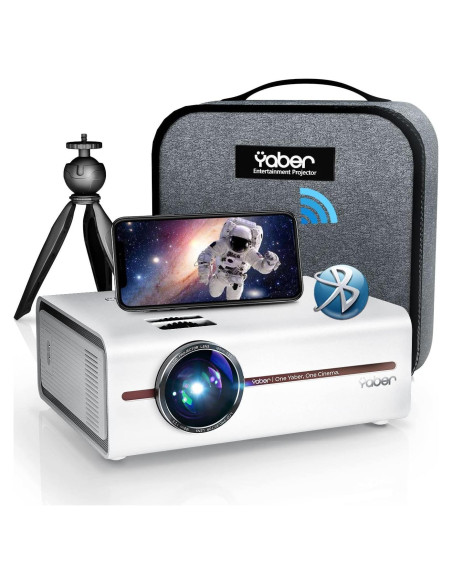 Proyector Mini YABER V5 2023 1080P WiFi Bluetooth 9500L