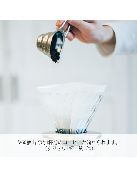 Cuchara Medidora Hario V60 Acero Inoxidable 12g Plata