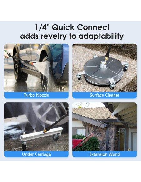 Limpiador a Presión Imdot 5000 PSI 10m con Caño de Espuma