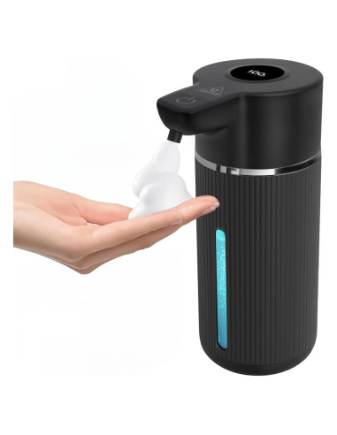 Dispensador de Jabón Automático ULTAC 420ml Sin Contacto Negro