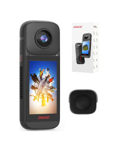 Cámara Vlog PANOX V2 360 - Video 5.7K, Foto 72MP, Pantalla 3"