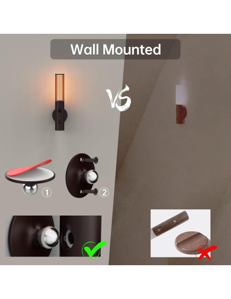 2 Pack Luces Nocturnas LED Koopala con Sensor de Movimiento