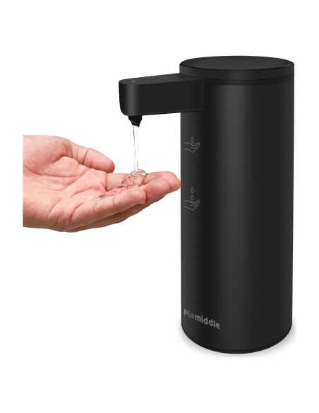 Dispensador Automático de Jabón Mamiddle Negro IPX5 USB-C