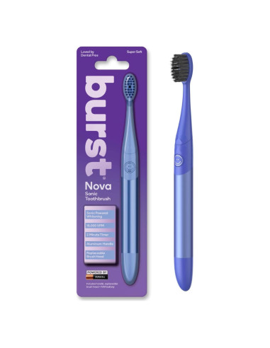 Cepillo de dientes eléctrico Burst Nova Azul - Blanqueamiento 18000 VPM