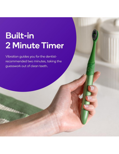 Cepillo de dientes eléctrico Burst Nova Azul - Blanqueamiento 18000 VPM