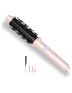 Cepillo Térmico Avvnee 1.26" Rosa - 10 Temperaturas, Antifrizz