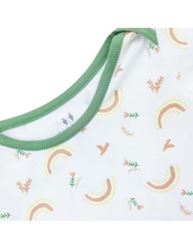 Conjunto de Pijama Anudado Miracle Baby 3-6 meses Unisex