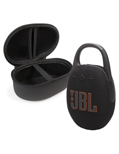 Altavoz Bluetooth JBL Clip 5 Negro con Estuche Protector