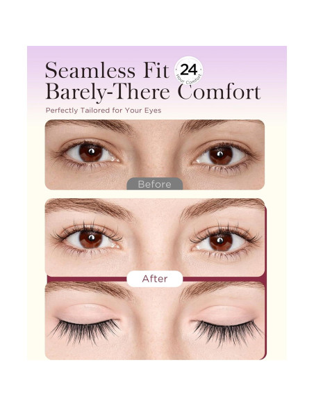 Pestañas Magnéticas BEYELIAN CS02, Suaves y Reutilizables