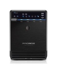 Caja de Disco Duro Mediasonic PROBOX 4 Bahías USB 3.0 eSATA