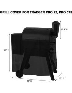 Funda para Parrilla Traeger 575 - Impermeable 600D Alta Resistencia 2