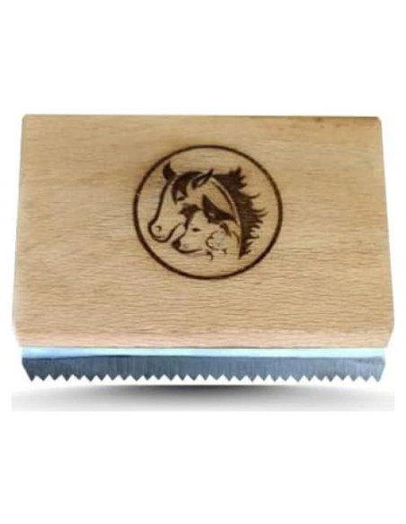 Cepillo Deshedding I.N PREMIUM para Gatos y Perros - 6.35 cm