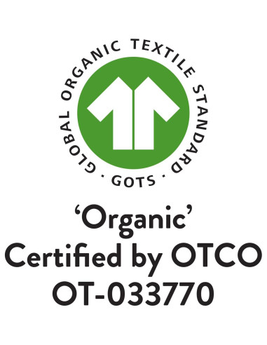 Juego de Sábanas Ajustadas para Cuna HonestBaby 100% Algodón Orgánico Rosa Claro