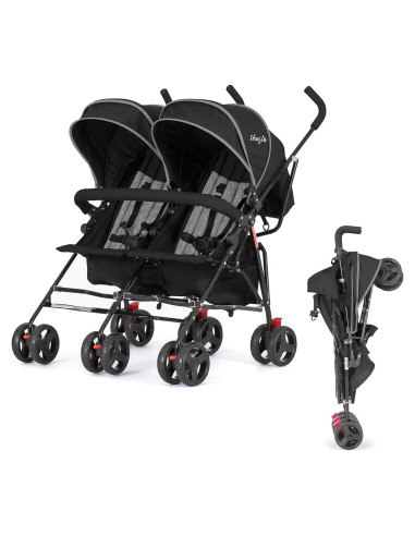 Carrito de Paraguas Doble Volgo Twin Dream On Me Negro