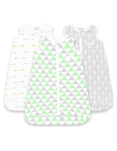 Saco de Dormir para Bebé BaeBae 100% Algodón 12-18 Meses Verde