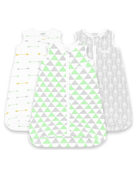 Saco de Dormir para Bebé BaeBae 100% Algodón 12-18 Meses Verde