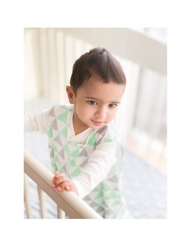 Saco de Dormir para Bebé BaeBae 100% Algodón 12-18 Meses Verde