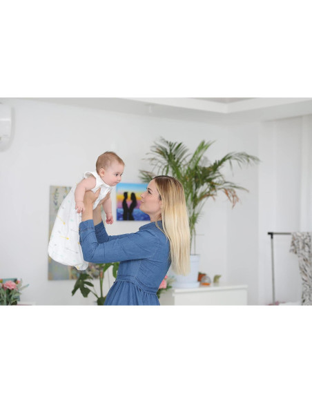 Saco de Dormir para Bebé BaeBae 100% Algodón 12-18 Meses Verde