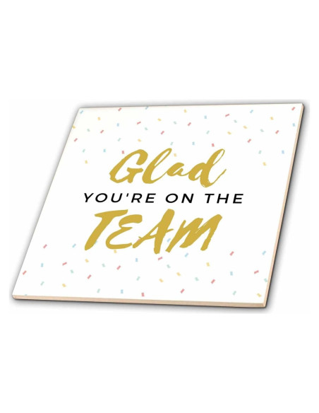 Azulejo de Cerámica 3dRose 10.16x10.16cm Multicolor