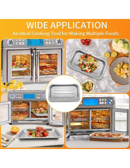 Bandeja de Freidora de Aire Emeril Lagasse 25QT Acero 29.2x17cm