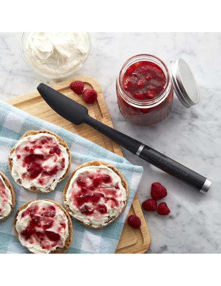 Espátula de Tarro KitchenAid Negra 28.7 cm Silicona